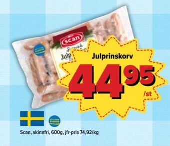 Scan prinskorv