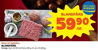 Coop Blandfärs erbjuda
