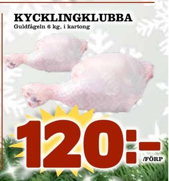 Rinkeby Matcenter Kycklingklubba erbjuda