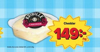 Kvibille cheddar