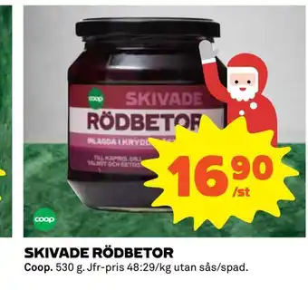 Skivade rödbetor