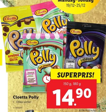Lidl Cloetta Polly erbjuda