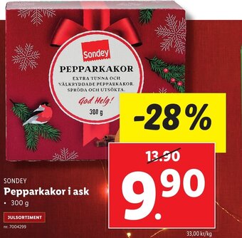 Lidl Pepparkakor I Ask erbjuda