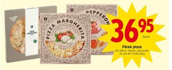 Matöppet Garant pizza erbjuda