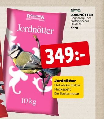 Jem&Fix Rölunda jordnötter erbjuda