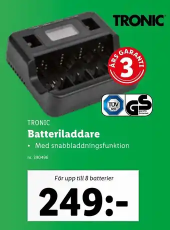 Lidl Batteriladdare erbjuda
