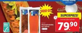 Lidl Gravad/Kallrökt Lax I Skivor erbjuda