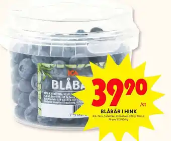 ICA Kvantum Blåbär i Hink erbjuda