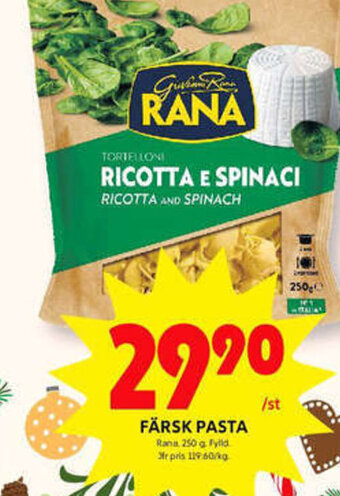 ICA Kvantum Färsk Pasta erbjuda