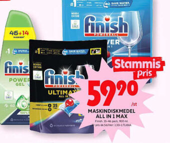 ICA Kvantum Maskindiskmedel All in 1 Max erbjuda