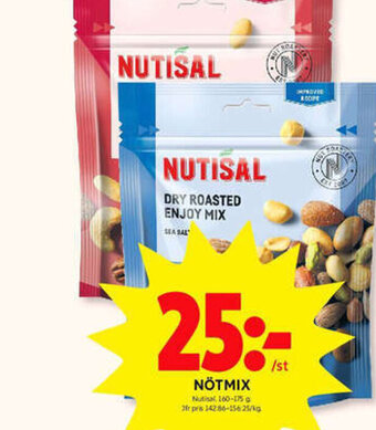 ICA Kvantum Nötmix erbjuda