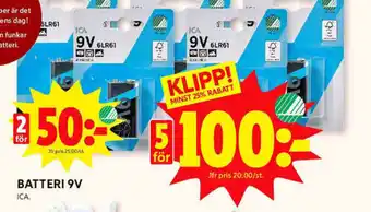 Batteri 9V