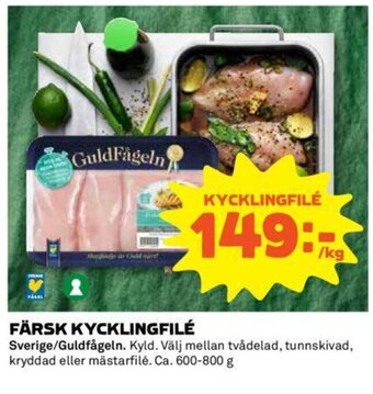 Coop Färsk Kycklingfilé erbjuda
