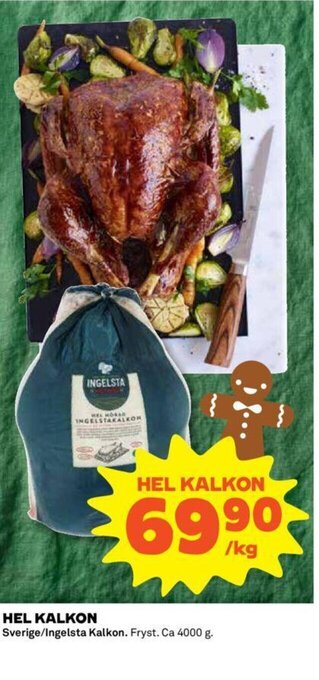 Coop Hel Kalkon erbjuda
