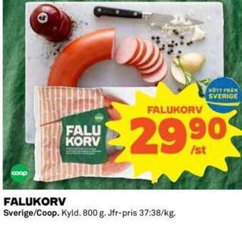Coop Falukorv erbjuda