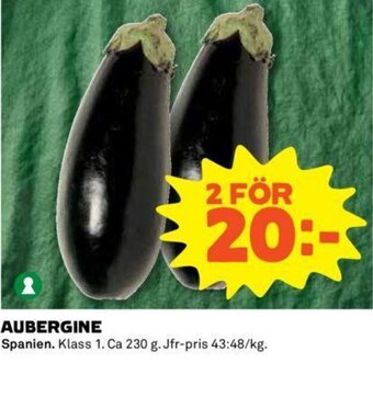 Coop Aubergine erbjuda