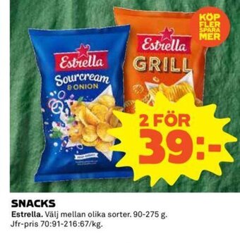 Coop Snacks erbjuda