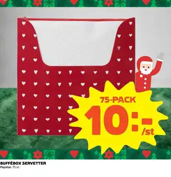 Coop Buffébox Servetter erbjuda