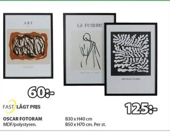 JYSK Oscar Fotoram erbjuda