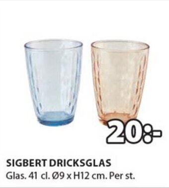 JYSK Sigbert Dricksglas erbjuda