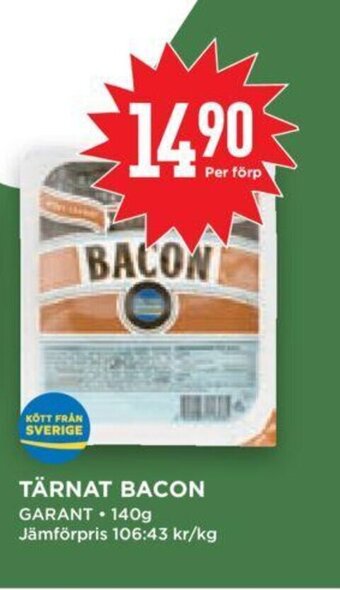 Willys Tärnat Bacon erbjuda