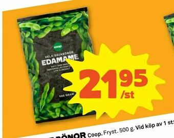 Coop Forum Edamame bönor erbjuda