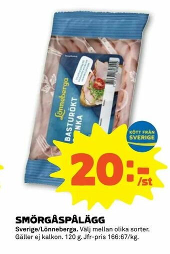Coop Forum Smörgåspålägg erbjuda