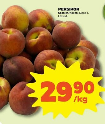 Coop Forum Persikor erbjuda
