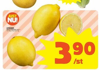 Coop Extra Citroner erbjuda