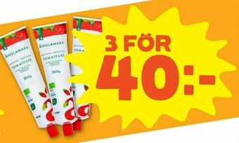 Coop Forum Ekologisk tomatpuré erbjuda