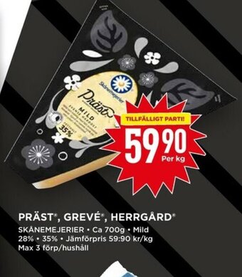 Willys Präst, Greve, Herrgård erbjuda