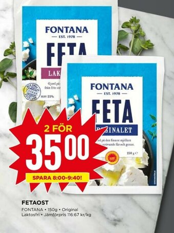 Willys Fetaost erbjuda