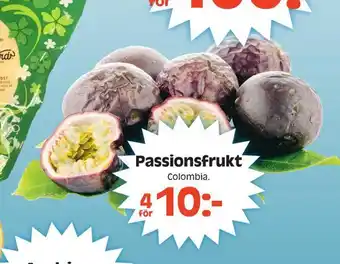 Götgatsbacken Passionsfrukt erbjuda