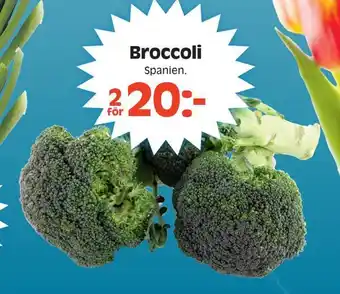 Götgatsbacken Broccoli erbjuda