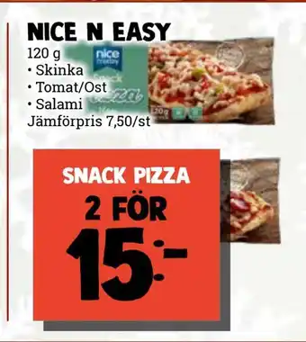 MatArket Snack pizza erbjuda