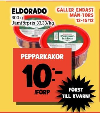 MatArket Pepparkakor erbjuda