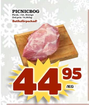 Supergrossen Picnicbog erbjuda