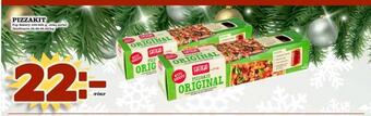 Supergrossen Pizzakit erbjuda