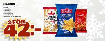Supergrossen Snacks erbjuda