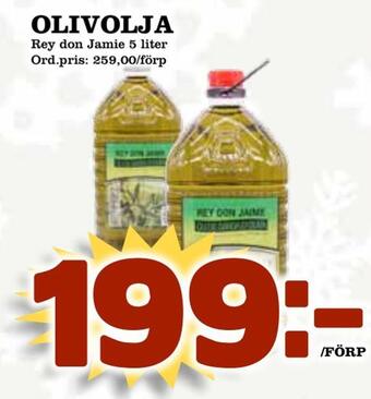 Supergrossen Olivolja erbjuda