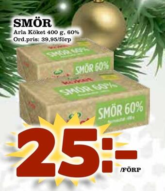 Supergrossen Smör erbjuda