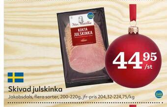 Hemköp Skivad julskinka erbjuda