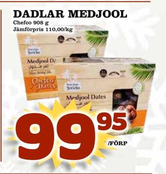 Dadlar medjool