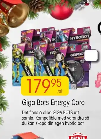 Giga bots energy core