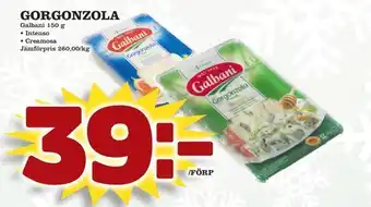 minmatbutik Gorgonzola erbjuda