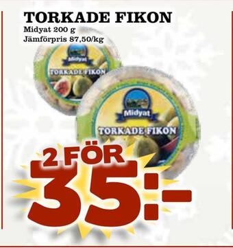 Matvärlden Tensta Torkade fikon erbjuda
