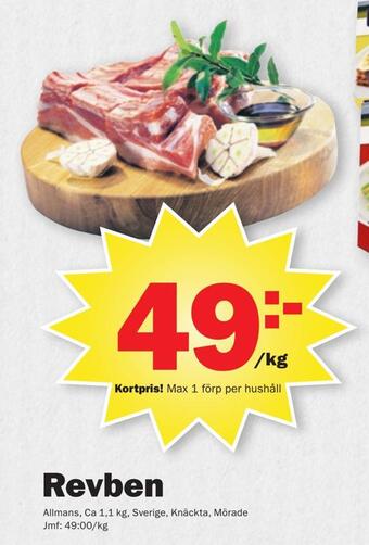 Pekås Revben erbjuda