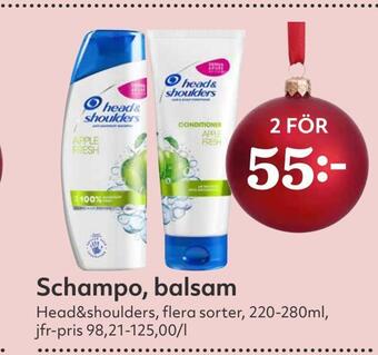 Hemköp Schampo, balsam erbjuda