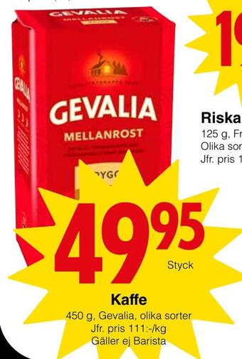 Matöppet Kaffe erbjuda