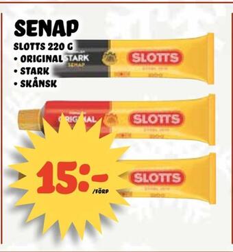 Nelins Senap erbjuda